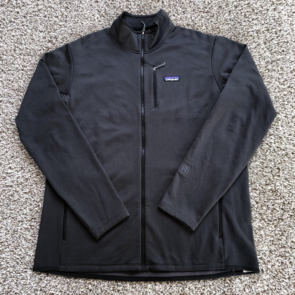 Patagonia R1 Daily Jacket Men XL Black Full Zip Fleece Performance Stretch 40510